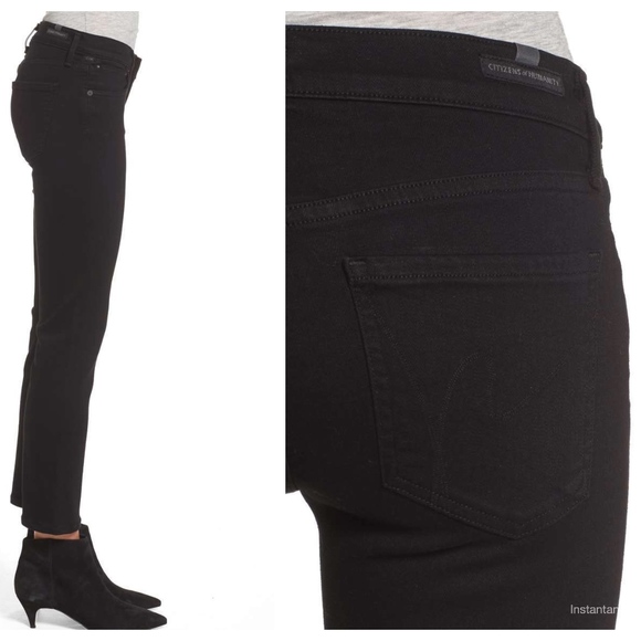 Citizens Of Humanity Emmanuelle Crop Slim Bootcut - Picture 2 of 2